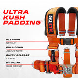 Pro Series 2" 5-Point Race-Latch UTV Harness