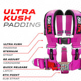 50 Caliber Racing 2" 5-Point UTV Harness with Anti-Submarine Strap