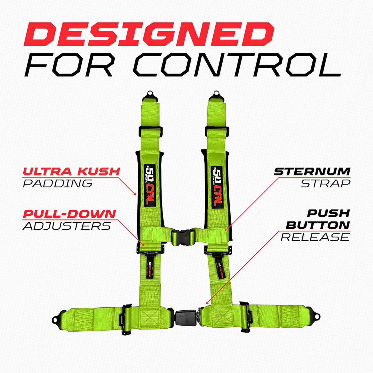 50 Caliber Universal 4-Point Harness