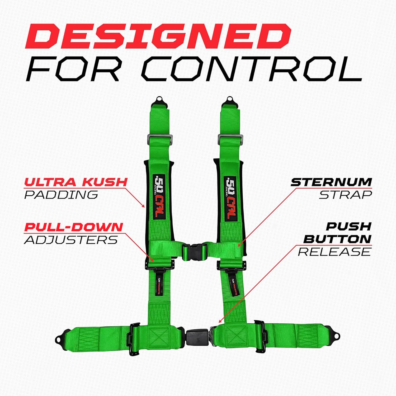 50 Caliber Universal 4-Point Harness