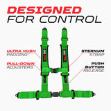 4-Point UTV Harness with Push-Button Release | 50 Caliber Racing