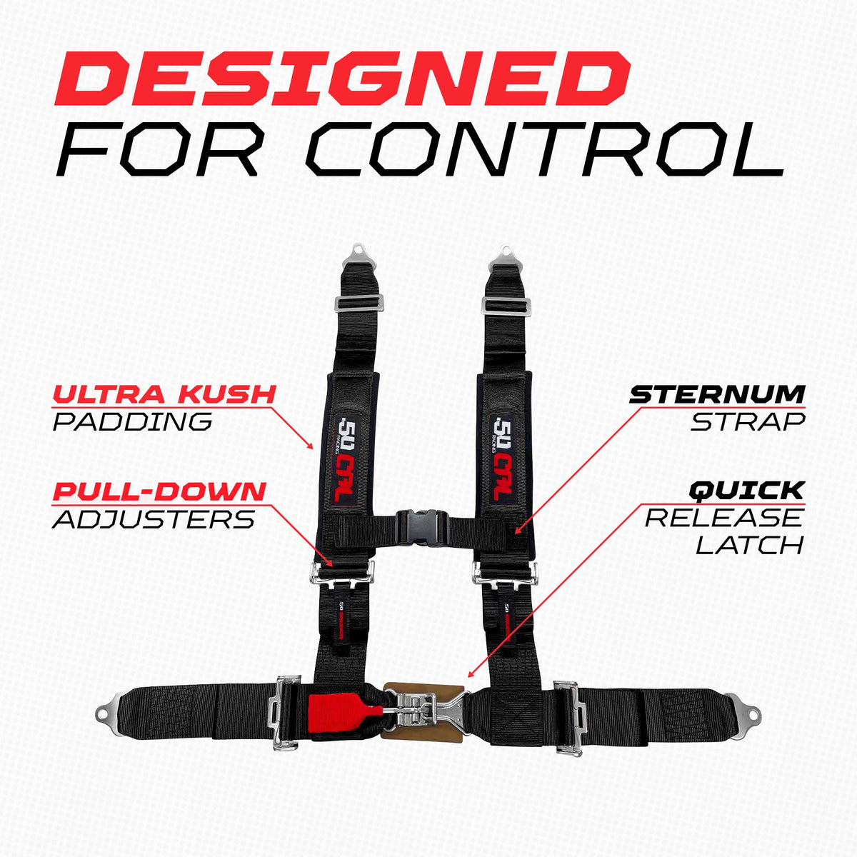 Pro Series 2" 4-Point Race-Latch UTV Harness - product image 5
