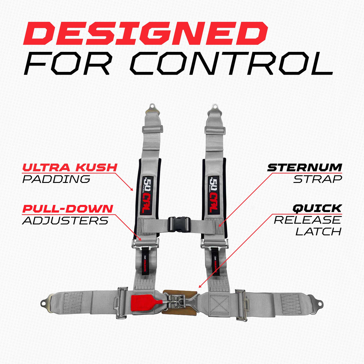 Pro Series 3" 4-Point Race-Latch UTV Harness - product image 45