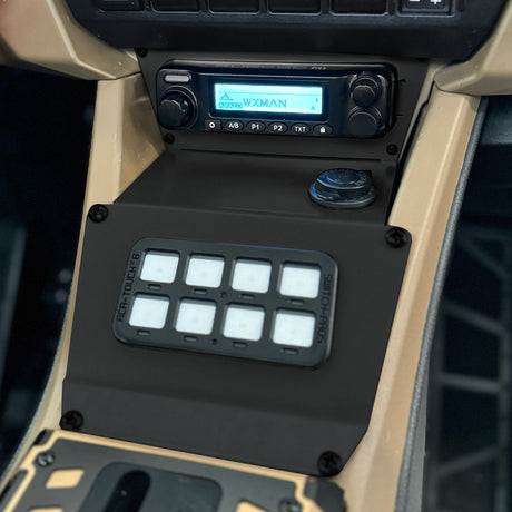 Photo of Lower Accessory Panel for 2025 Polaris RZR Pro XP, Pro R, and Pro S Radio Mount by Rugged Radios - Premium for UTVs / Side by Sides