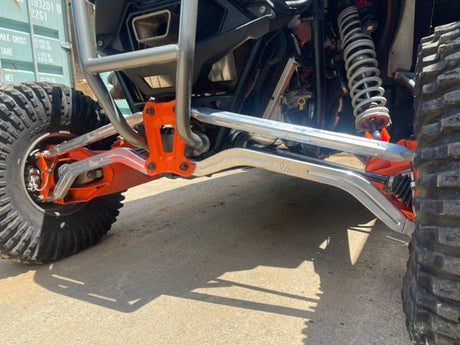 Photo of PRO R/ TURBO R / PRO S- 2 Heim Radius Rods by L&W Fab - Premium Radius Rods & Plates for UTVs / Side by Sides