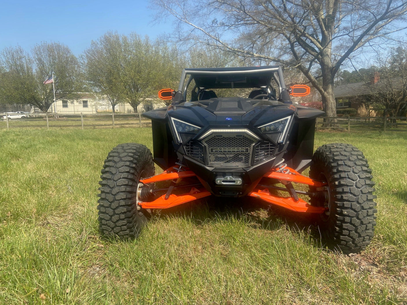 Photo of PRO R / Turbo R/ PRO S- Winch Mount by L&W Fab - Premium Bumpers for UTVs / Side by Sides