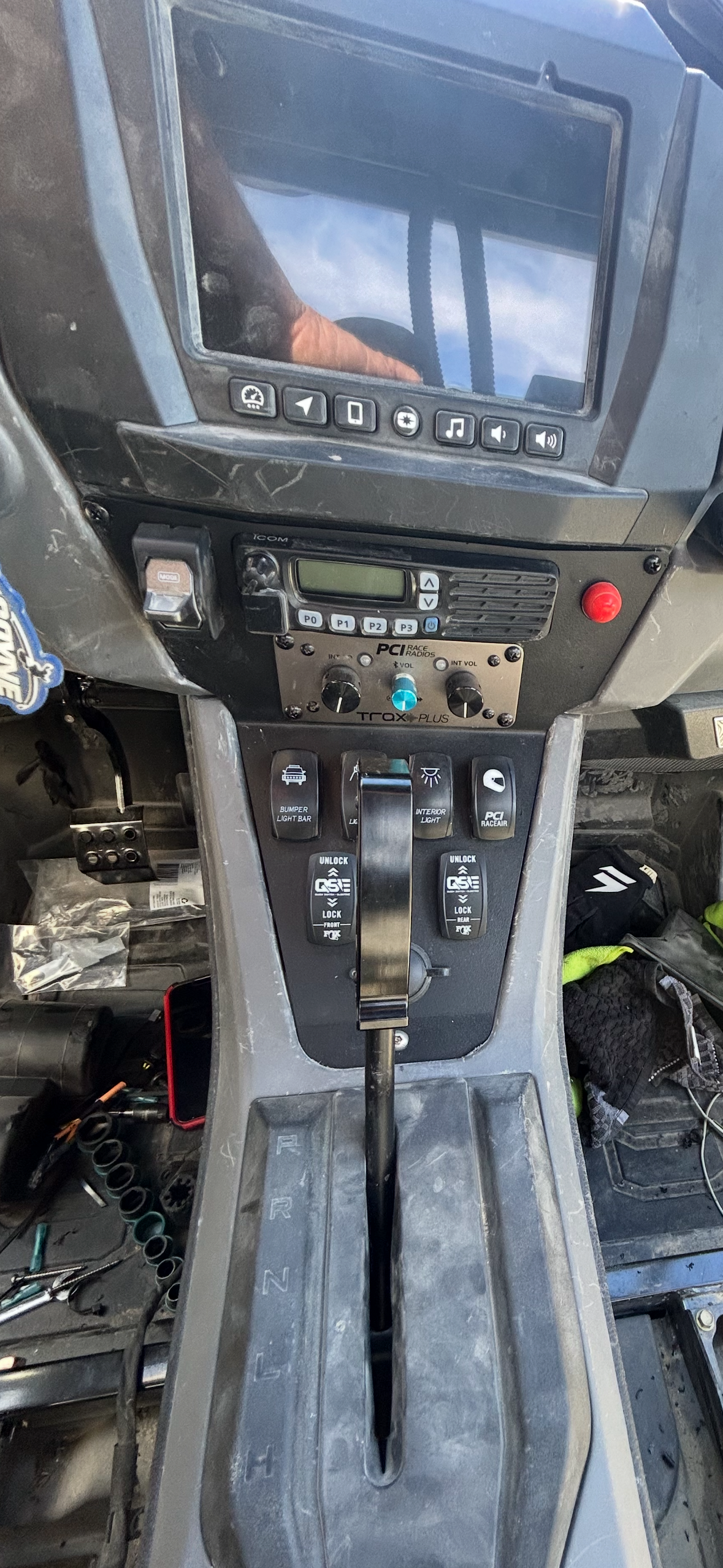 Photo of SFM Polaris ProR/XP Custom Console by StayFlush Motorsports - Premium Polaris for UTVs / Side by Sides