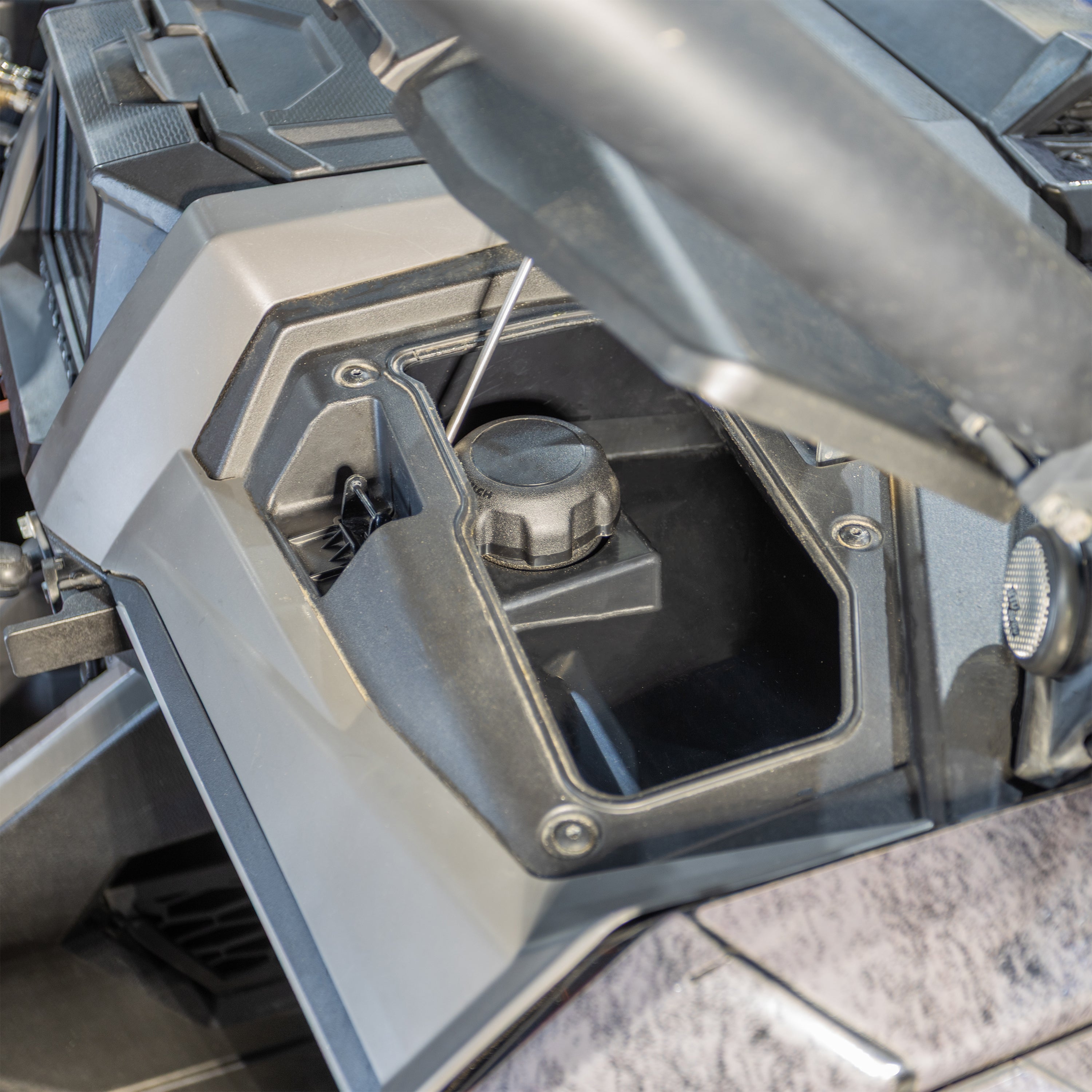 Photo of RPM SXS - RPM Pro R, Pro S, Pro XP & Turbo R 8.5 Gallon Auxiliary Dash Mount Fuel Tank by RPM SXS - Premium fuel tank for UTVs / Side by Sides