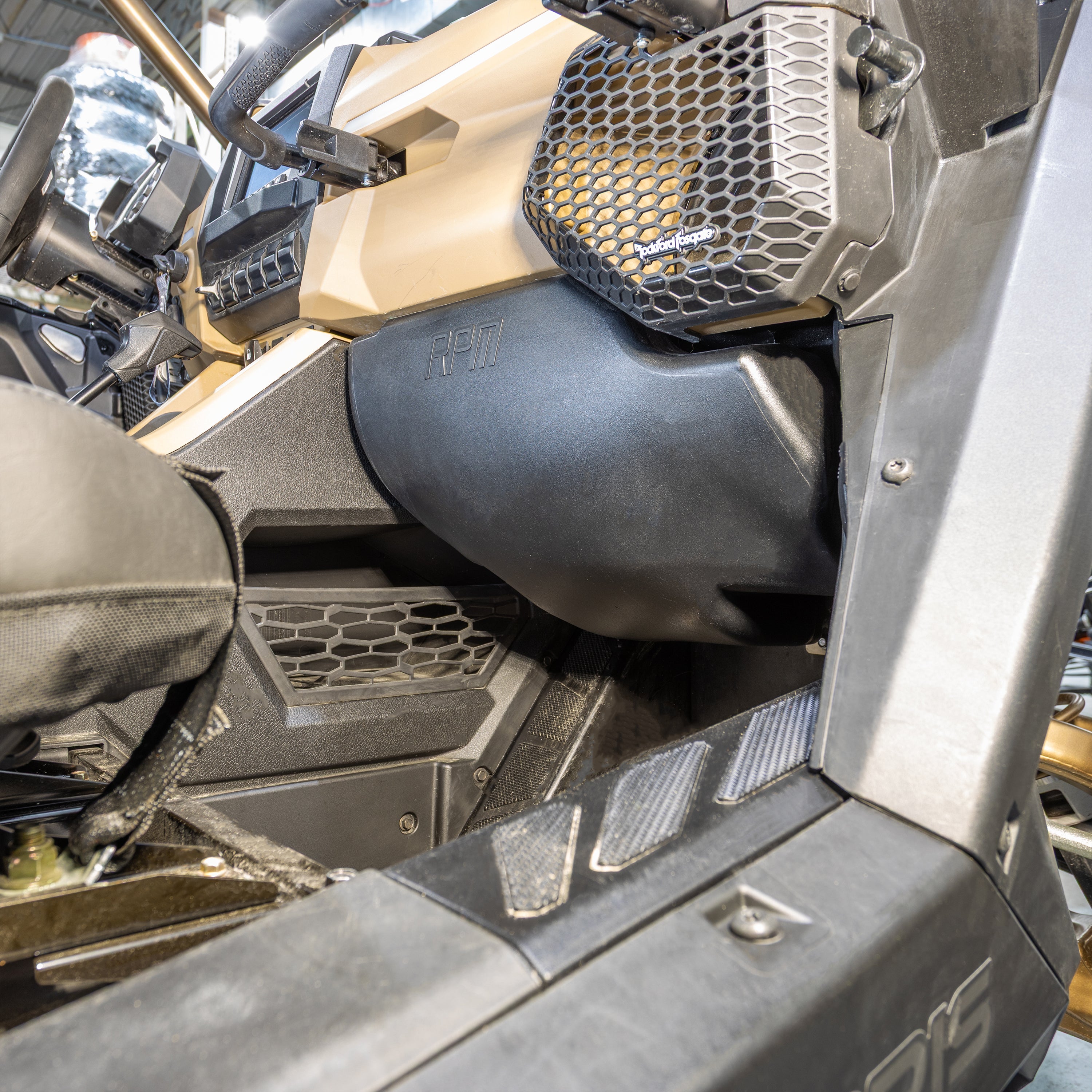 Photo of RPM SXS - RPM Pro R, Pro S, Pro XP & Turbo R 8.5 Gallon Auxiliary Dash Mount Fuel Tank by RPM SXS - Premium fuel tank for UTVs / Side by Sides