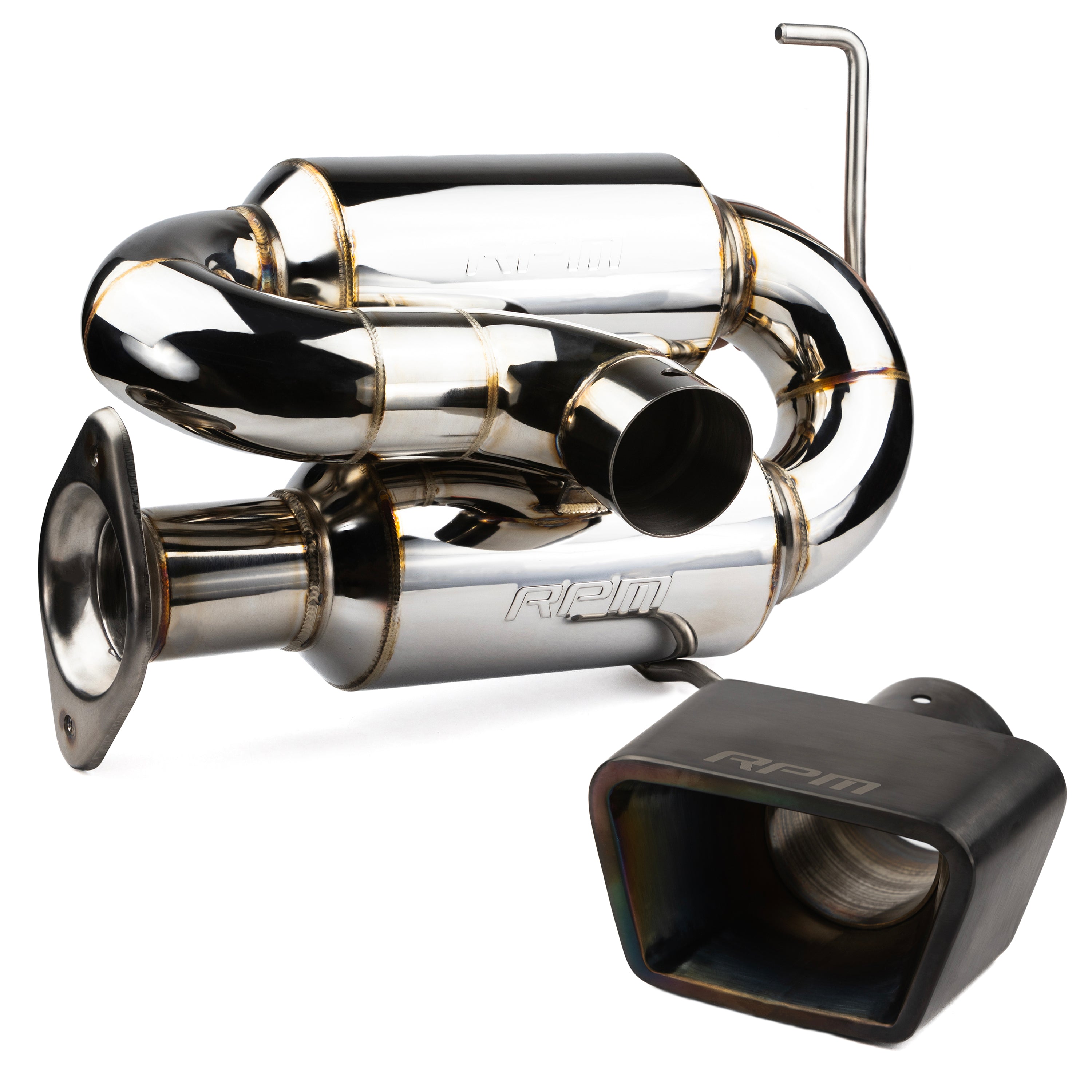 Photo of RPM SXS RPM Polaris RZR Pro R 3" DUAL Sport Muffler W/ 3" Tip by RPM SXS - Premium for UTVs / Side by Sides