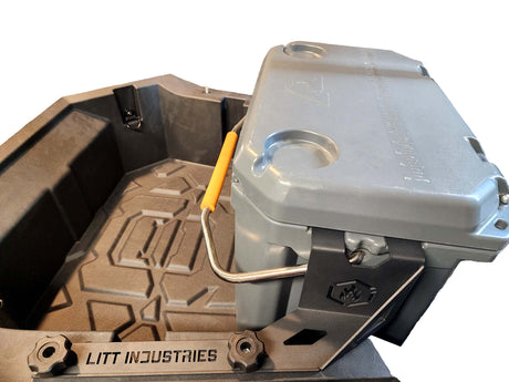 Photo of Ozark 26qt Cooler Mounts RZR PRO-R by Litt Industries - Premium for UTVs / Side by Sides
