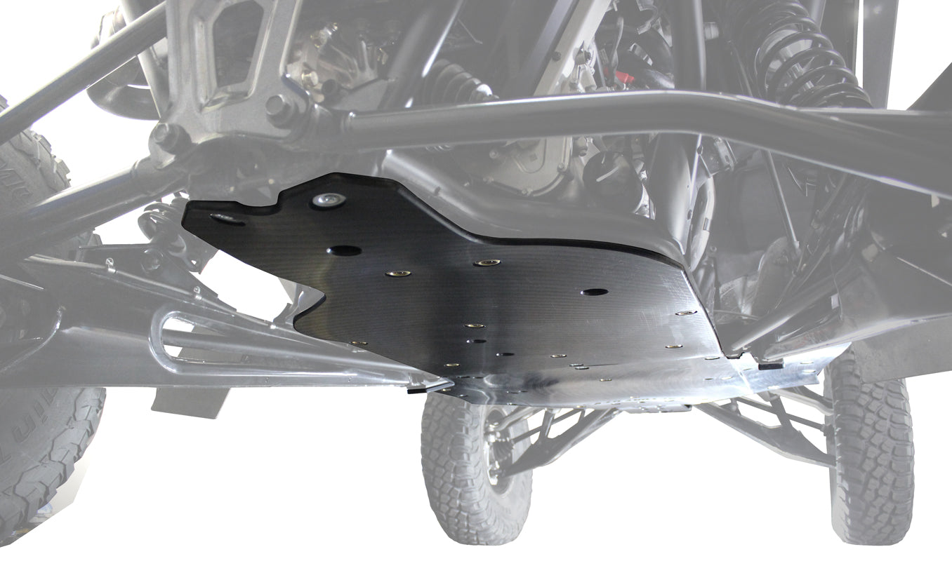 Photo of Polaris RZR Pro R UHMW Skid Plate by Factory UTV - Premium Skid Plates for UTVs / Side by Sides