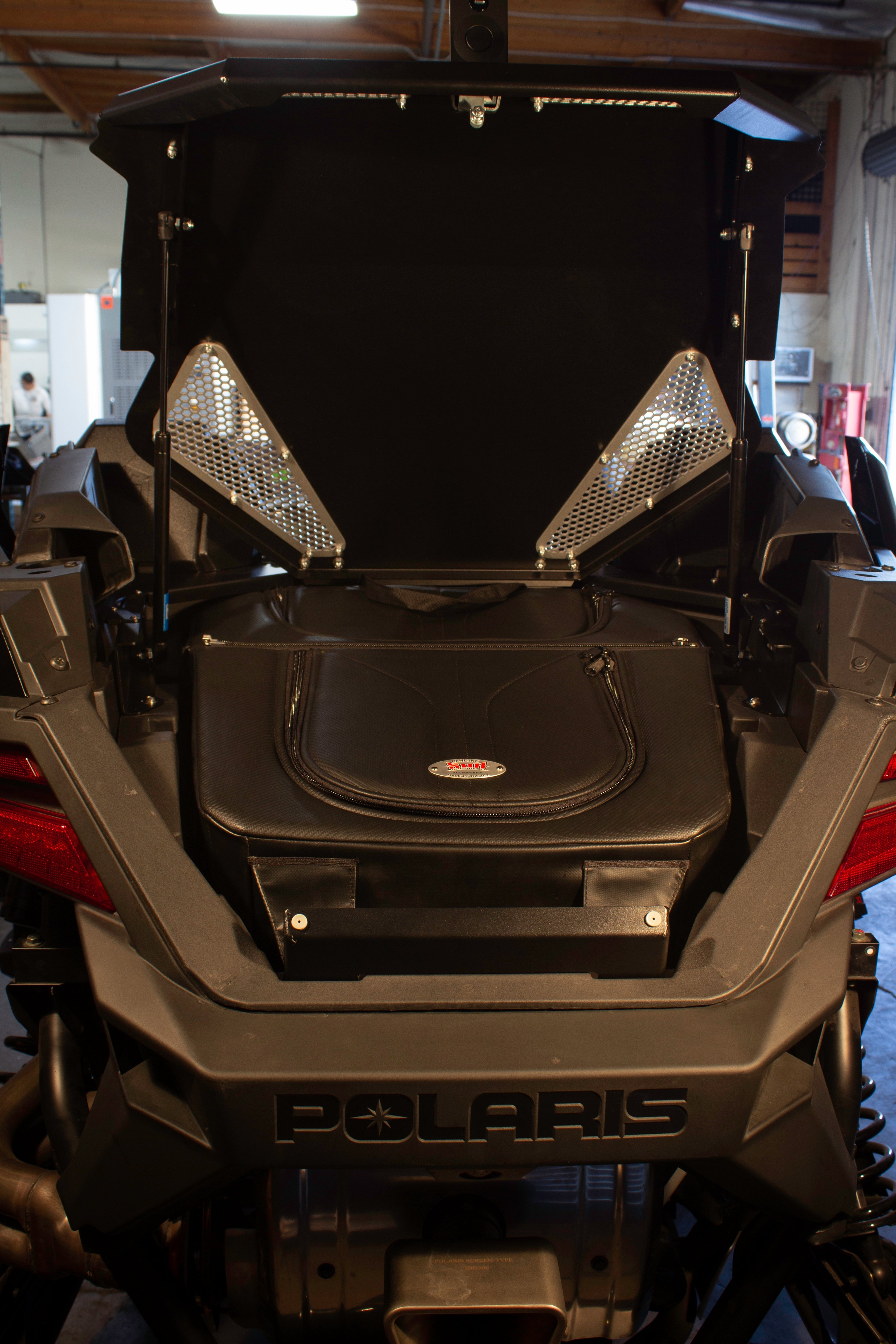 Photo of RZR Pro XP / Turbo R/ Pro R Vented Rear Bed Cover by SDR Motorsports - Premium Storage for UTVs / Side by Sides