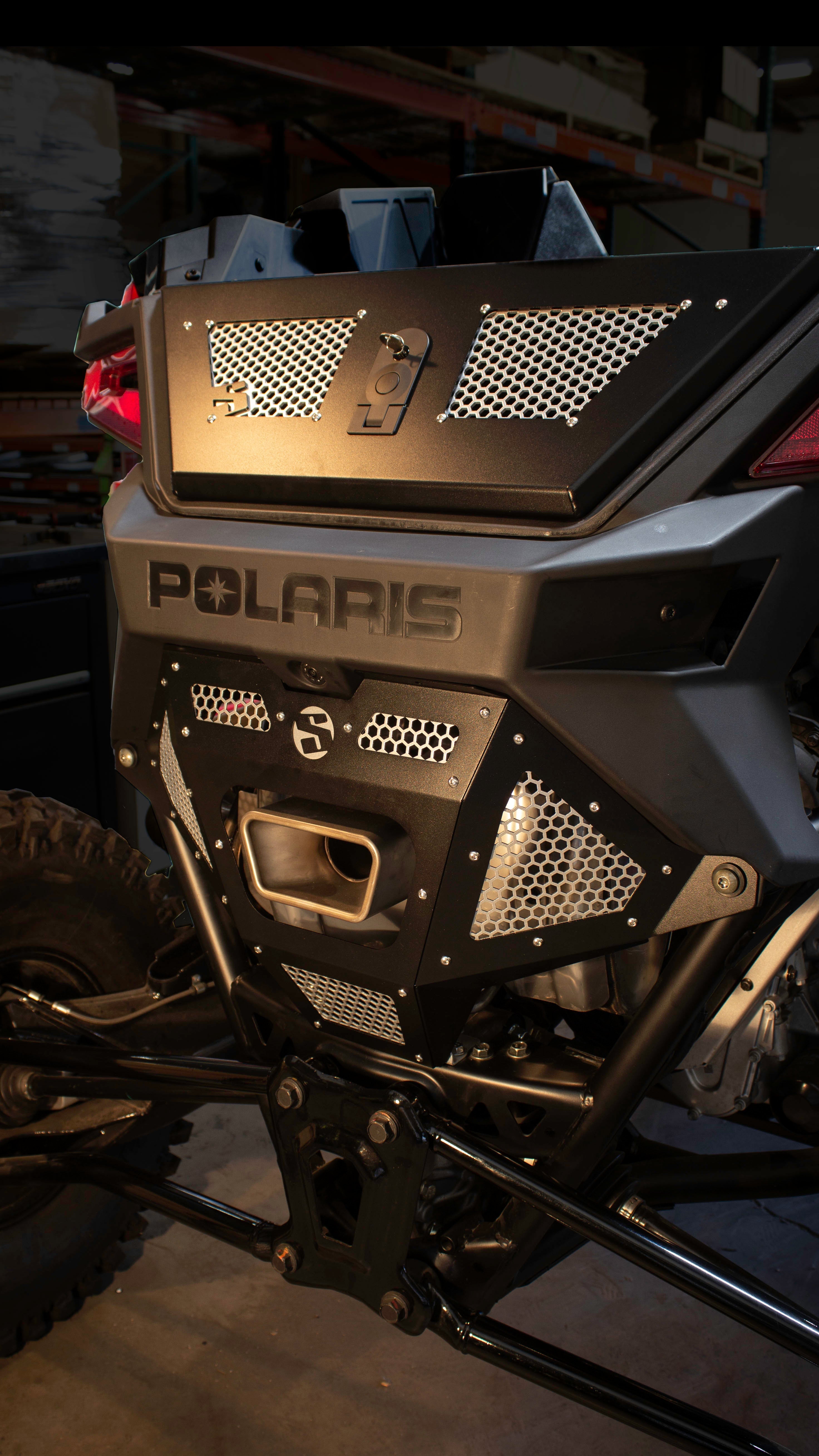 Photo of RZR Pro XP / Turbo R/ Pro R Vented Rear Bed Cover by SDR Motorsports - Premium Storage for UTVs / Side by Sides