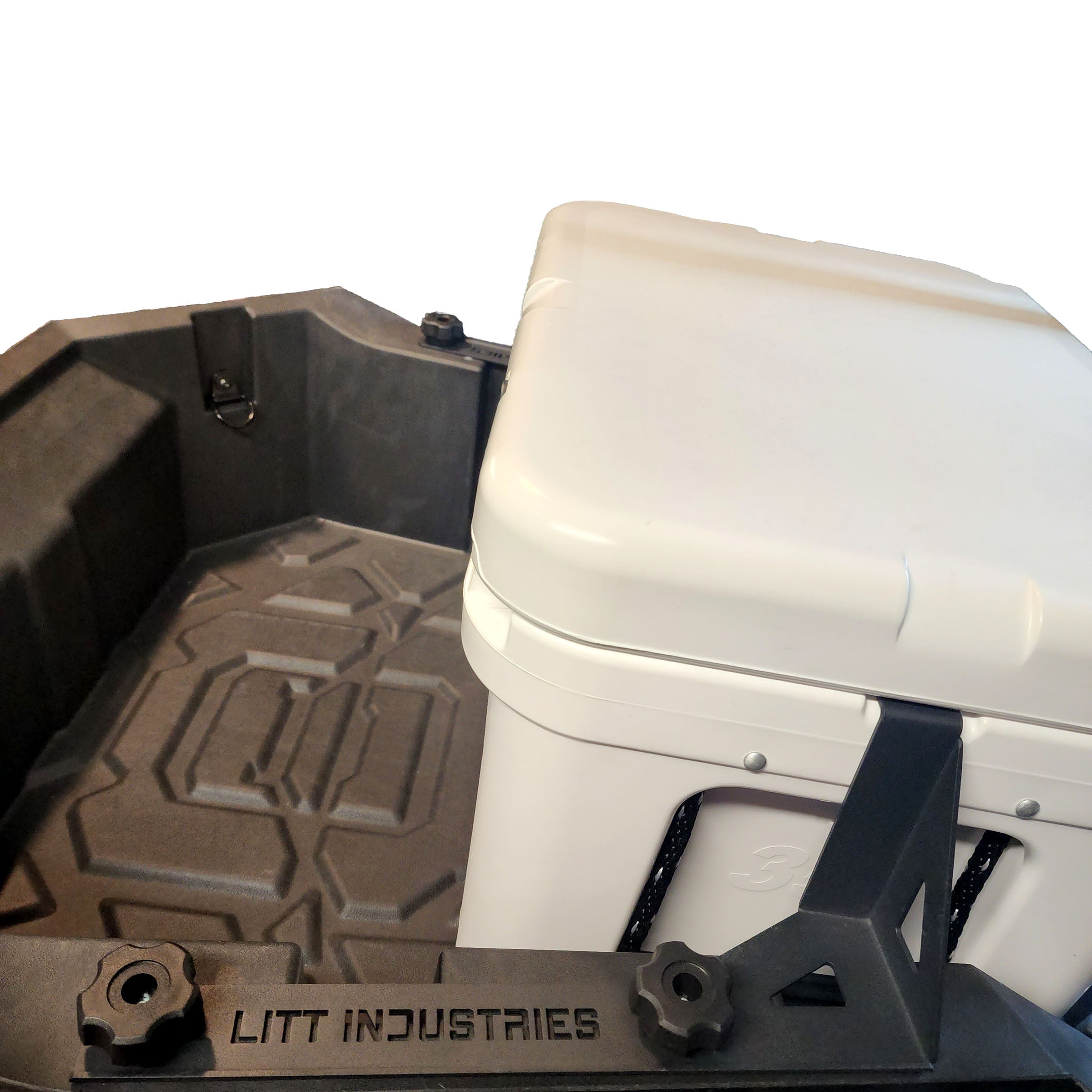 Photo of Yeti 35 Cooler Mounts RZR PRO-R by Litt Industries - Premium for UTVs / Side by Sides