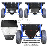 Photo of Polaris RZR XP 900 UHMW Skid Plate by Factory UTV - Premium Skid Plates for UTVs / Side by Sides