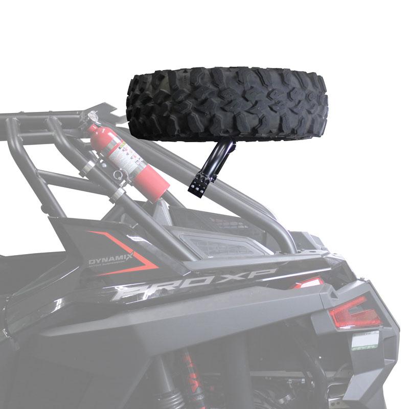 Photo of Polaris RZR Pro XP Above the Roof Spare Tire Mount by Factory UTV - Premium Spare Tire Mounts for UTVs / Side by Sides