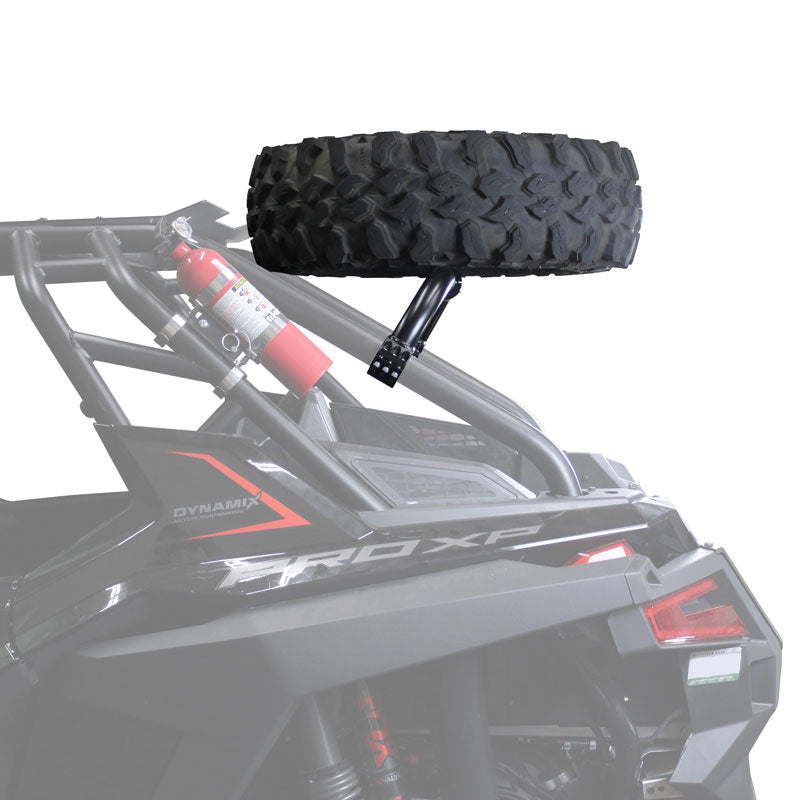 Photo of Polaris RZR Pro XP 4 Above the Roof Spare Tire Mount by Factory UTV - Premium Spare Tire Mounts for UTVs / Side by Sides
