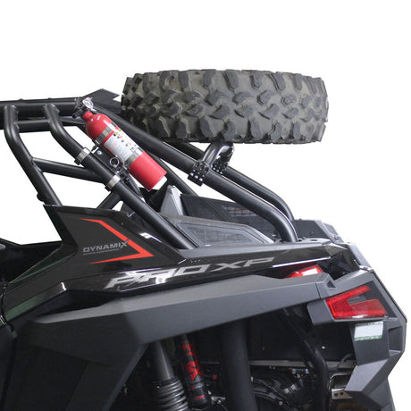 Photo of Polaris RZR Pro XP 4 Dual Clamp Spare Tire Mount by Factory UTV - Premium Spare Tire Mounts for UTVs / Side by Sides