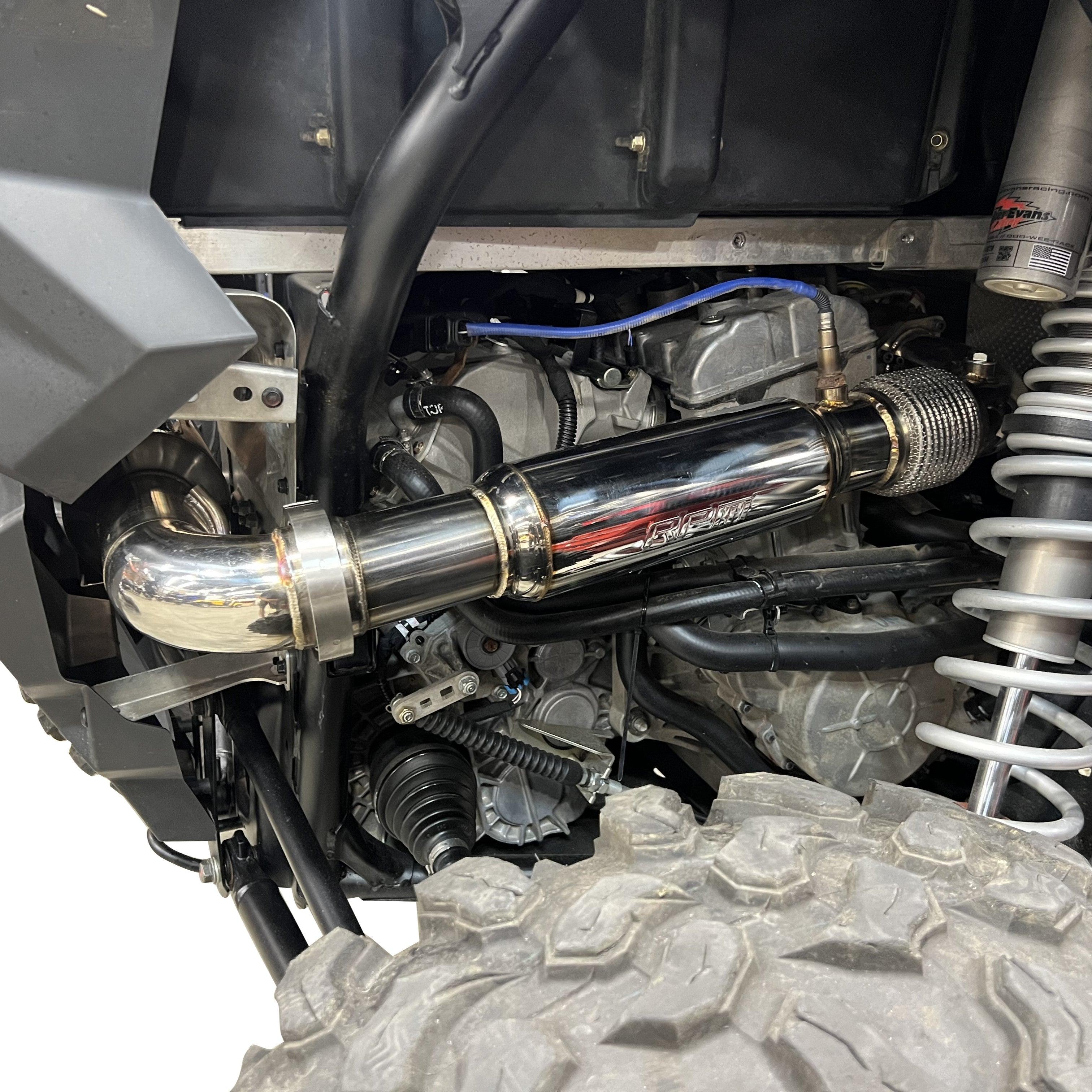 Photo of RPM SXS RPM RZR Pro XP & Turbo R/Pro S FULL 3" Exhaust - RPM Monster Core 3" Muffler & Mid Pipe by RPM SXS - Premium for UTVs / Side by Sides