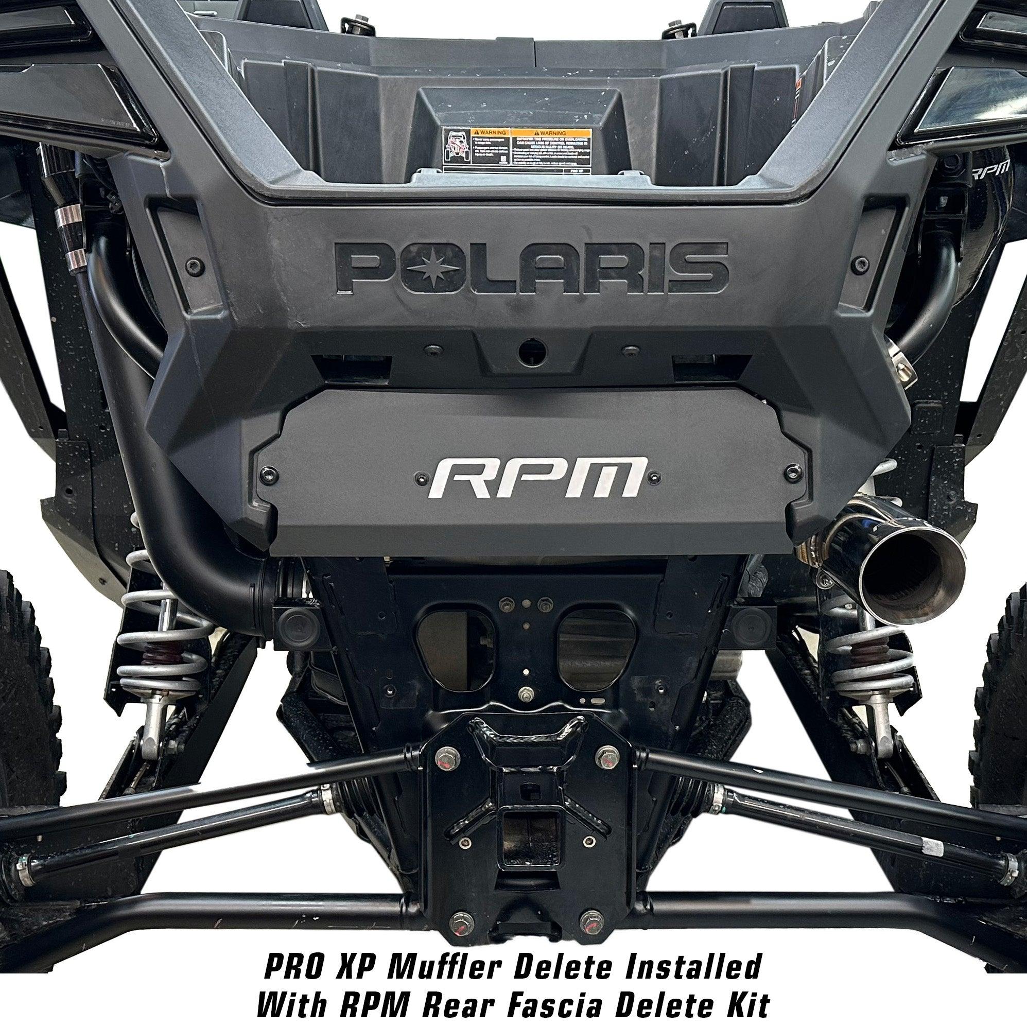 Photo of RPM SXS RPM Slip On Muffler Delete (Race Pipe) Pro XP, Pro S, Turbo R by RPM SXS - Premium for UTVs / Side by Sides