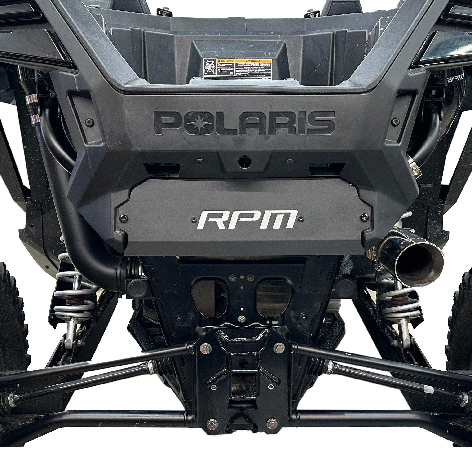 Photo of RPM SXS RPM Pro XP, Pro S & Turbo R Rear Fascia Delete Shield / Muffler Cover by RPM SXS - Premium for UTVs / Side by Sides