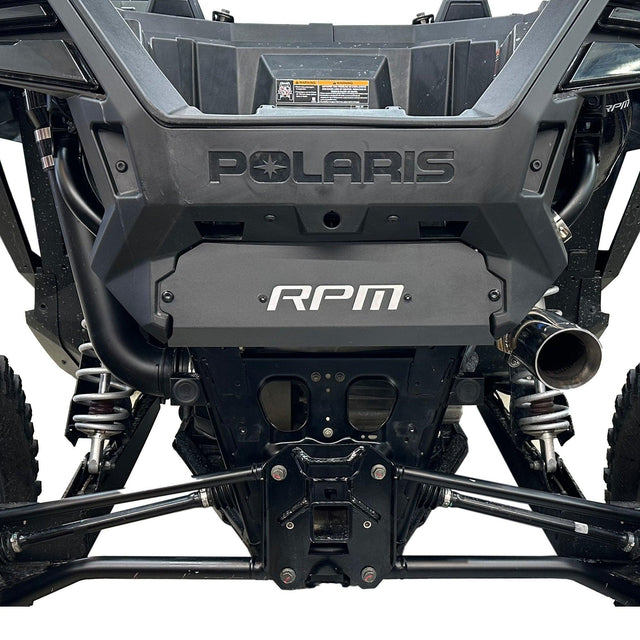 Photo of RPM SXS RPM Pro XP, Pro S & Turbo R Rear Fascia Delete Shield / Muffler Cover by RPM SXS - Premium for UTVs / Side by Sides