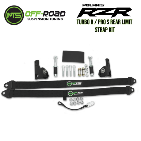 Photo of MTS Off-Road Polaris RZR Turbo R/Pro S Rear Limit Straps by MTS Off-Road - Premium Limit Strap Kit for UTVs / Side by Sides