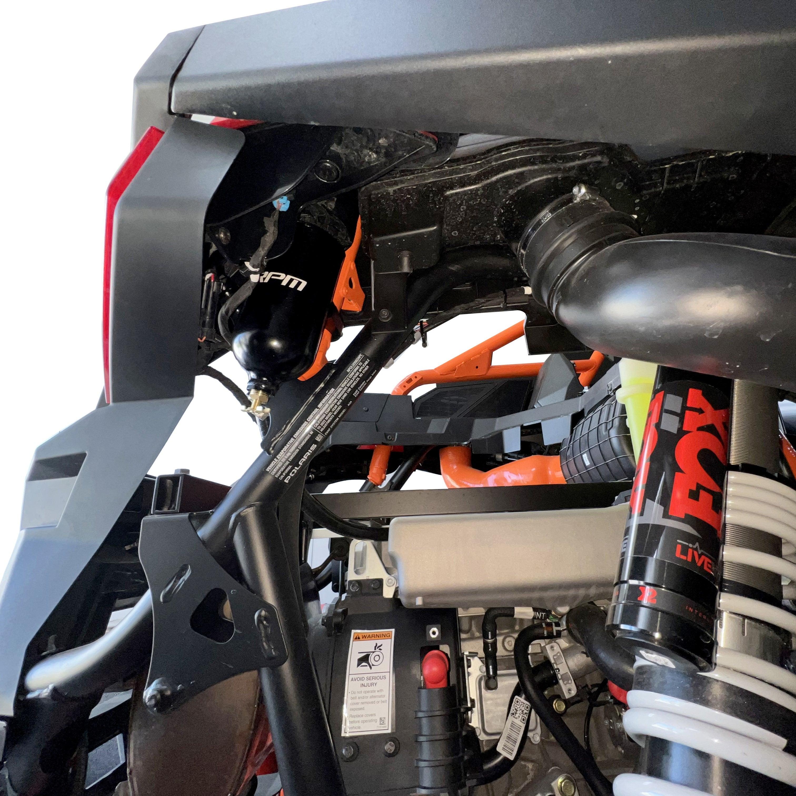 Photo of RPM SXS RPM Dual Baffle Polaris Pro R (4 Cyl) Oil Catch Can by RPM SXS - Premium for UTVs / Side by Sides