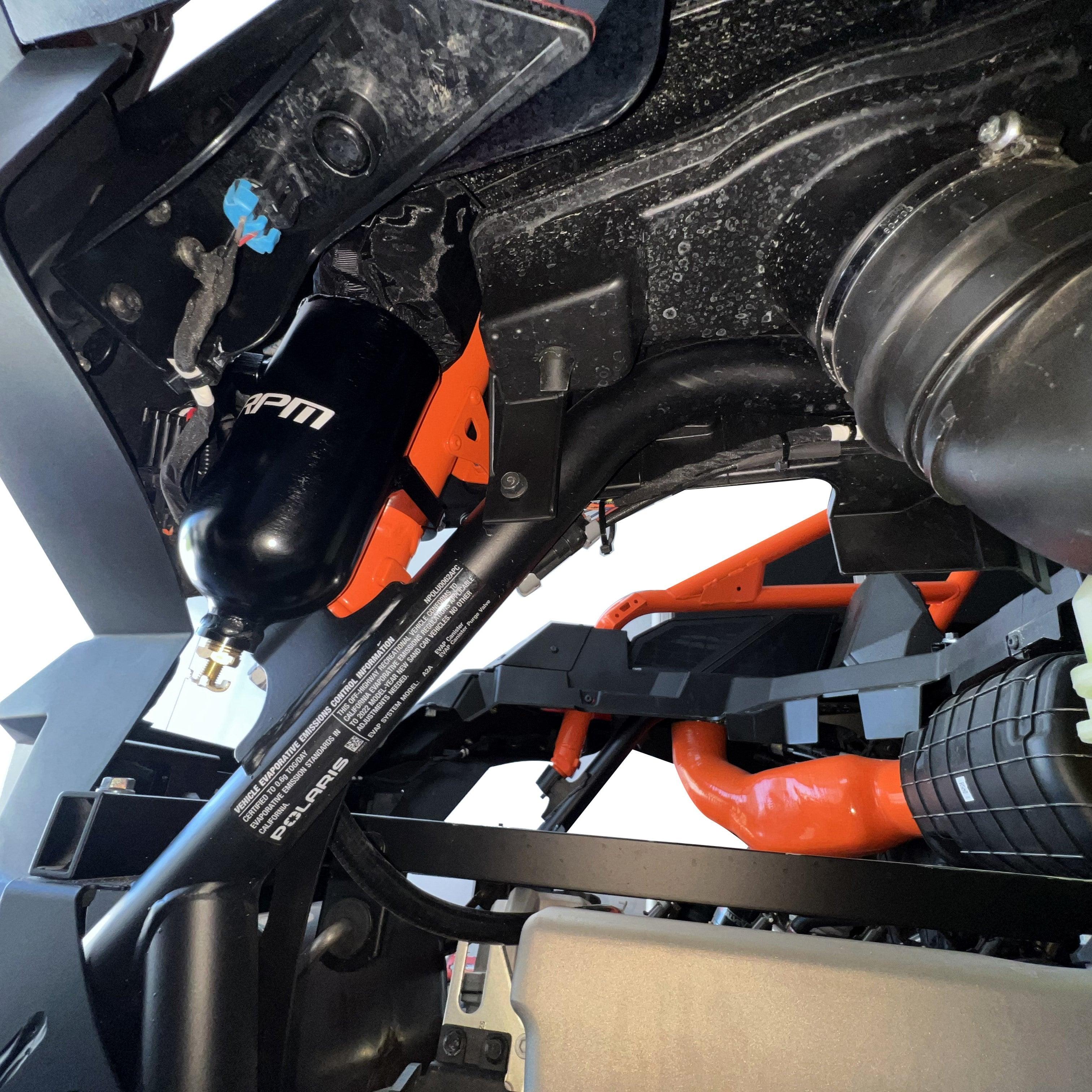 Photo of RPM SXS RPM Dual Baffle Polaris Pro R (4 Cyl) Oil Catch Can by RPM SXS - Premium for UTVs / Side by Sides
