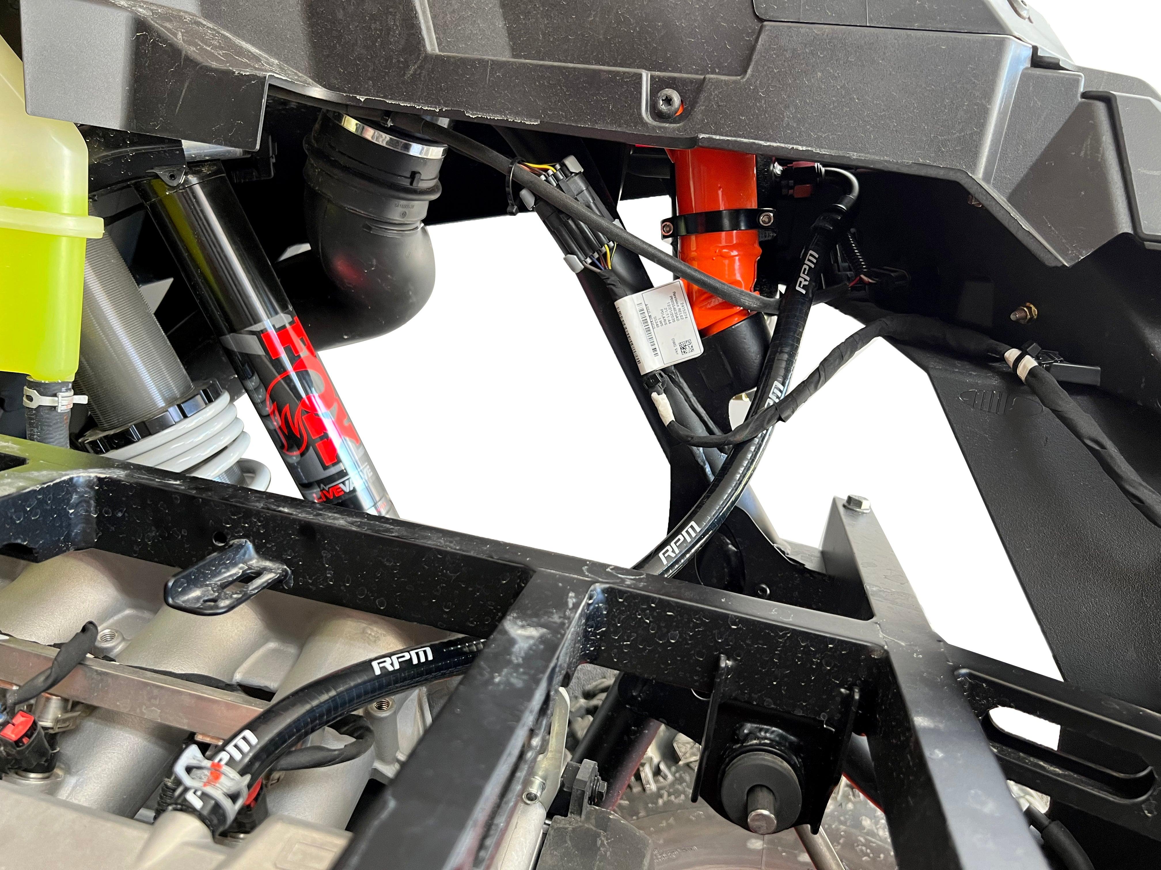 Photo of RPM SXS RPM Dual Baffle Polaris Pro R (4 Cyl) Oil Catch Can by RPM SXS - Premium for UTVs / Side by Sides