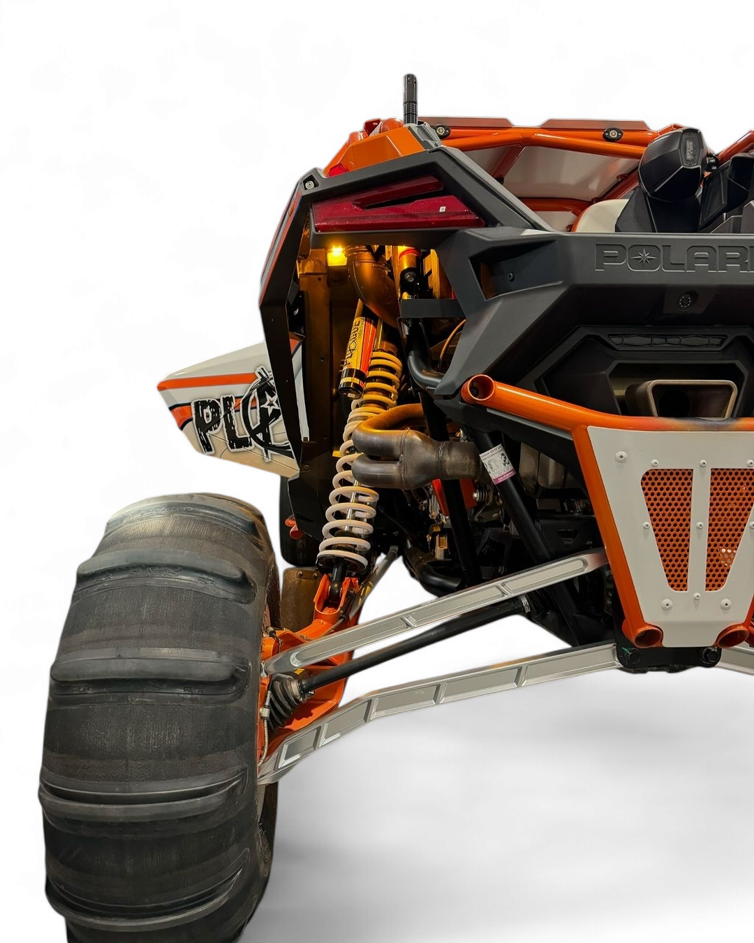 Elektric Offroad - 2022 to Current Polaris RZR Pro R, Pro S, Turbo R High Clearance Radius Rods in Clear Finish