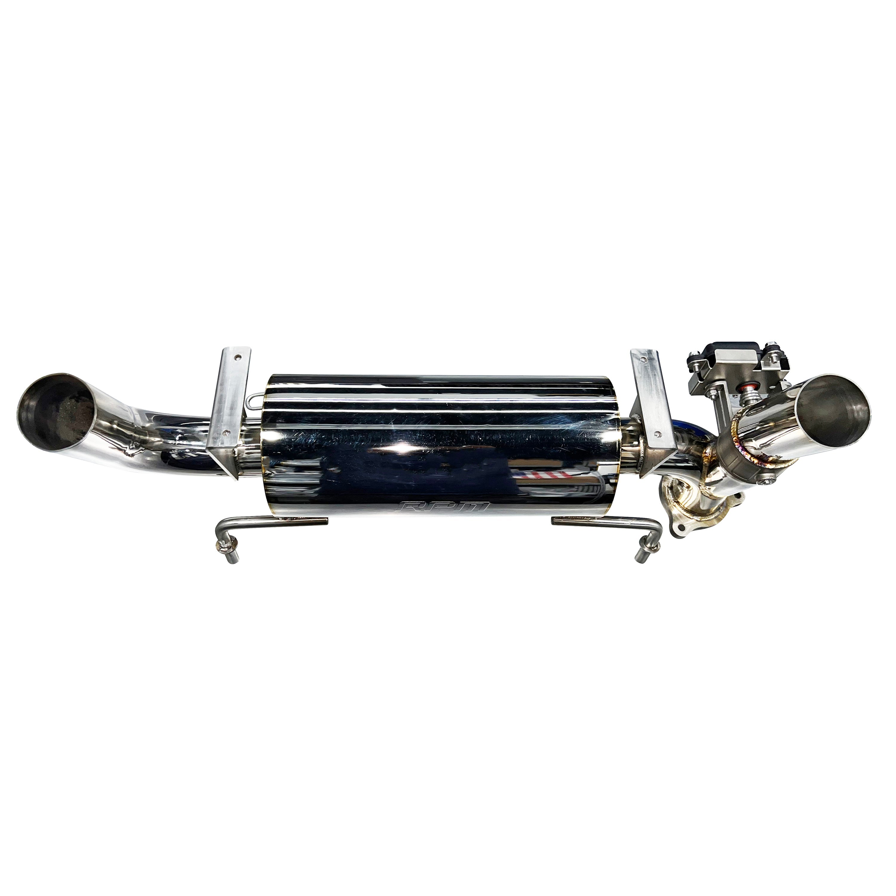 Photo of RPM SXS RPM RZR PRO XP & Turbo R/Pro S E-Valve Muffler - Dual Tip Captains Choice Exhaust - 2020-2025 PRO XP & TURBO R by RPM SXS - Premium for UTVs / Side by Sides