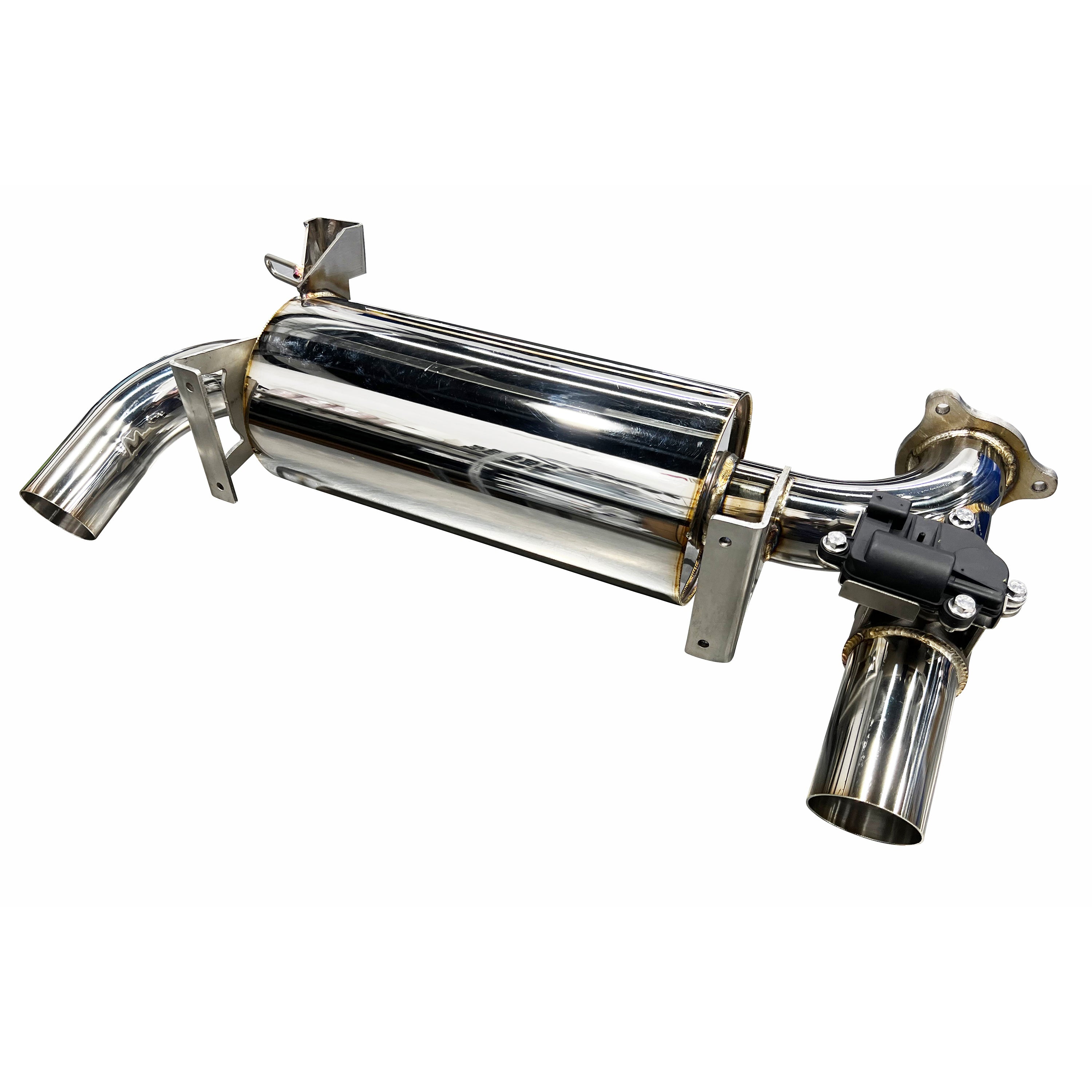 Photo of RPM SXS RPM RZR PRO XP & Turbo R/Pro S E-Valve Muffler - Dual Tip Captains Choice Exhaust - 2020-2025 PRO XP & TURBO R by RPM SXS - Premium for UTVs / Side by Sides