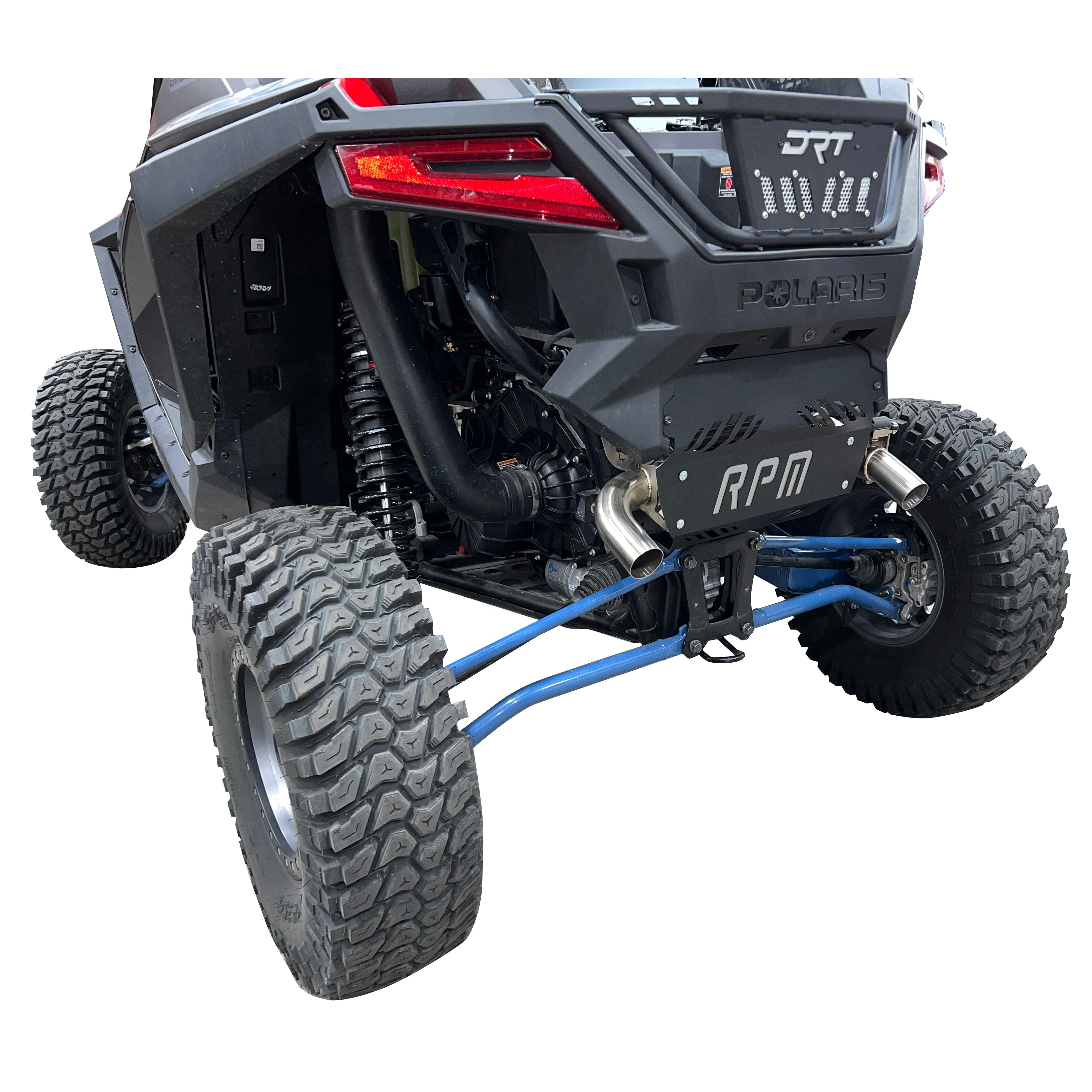Photo of RPM SXS RPM RZR PRO XP & Turbo R/Pro S E-Valve Muffler - Dual Tip Captains Choice Exhaust - 2020-2025 PRO XP & TURBO R by RPM SXS - Premium for UTVs / Side by Sides
