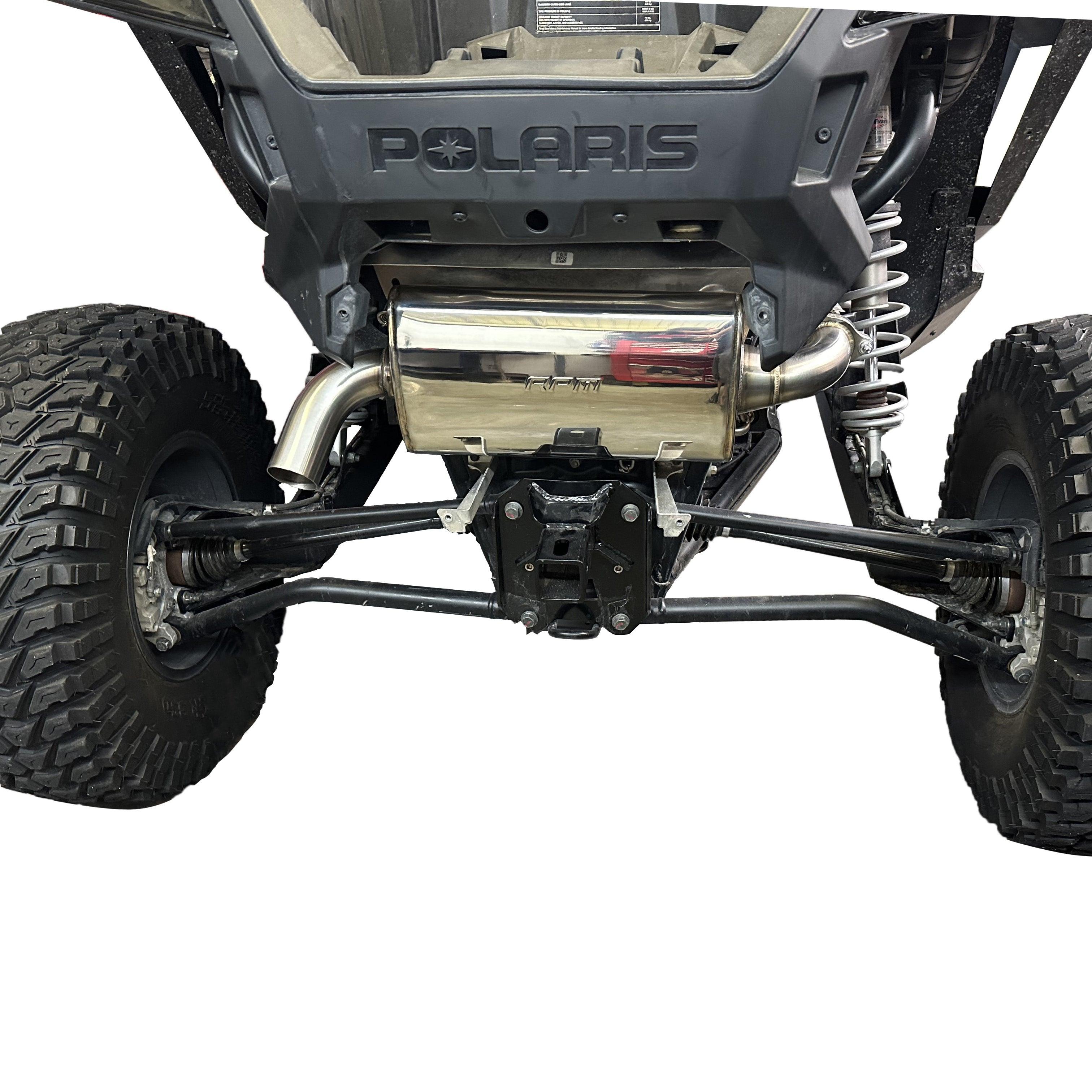 Photo of RPM SXS RPM 2020-2025 Polaris RZR PRO XP & Turbo R / Pro S Sport Muffler, Slip-On Catless Sport Muffler by RPM SXS - Premium for UTVs / Side by Sides