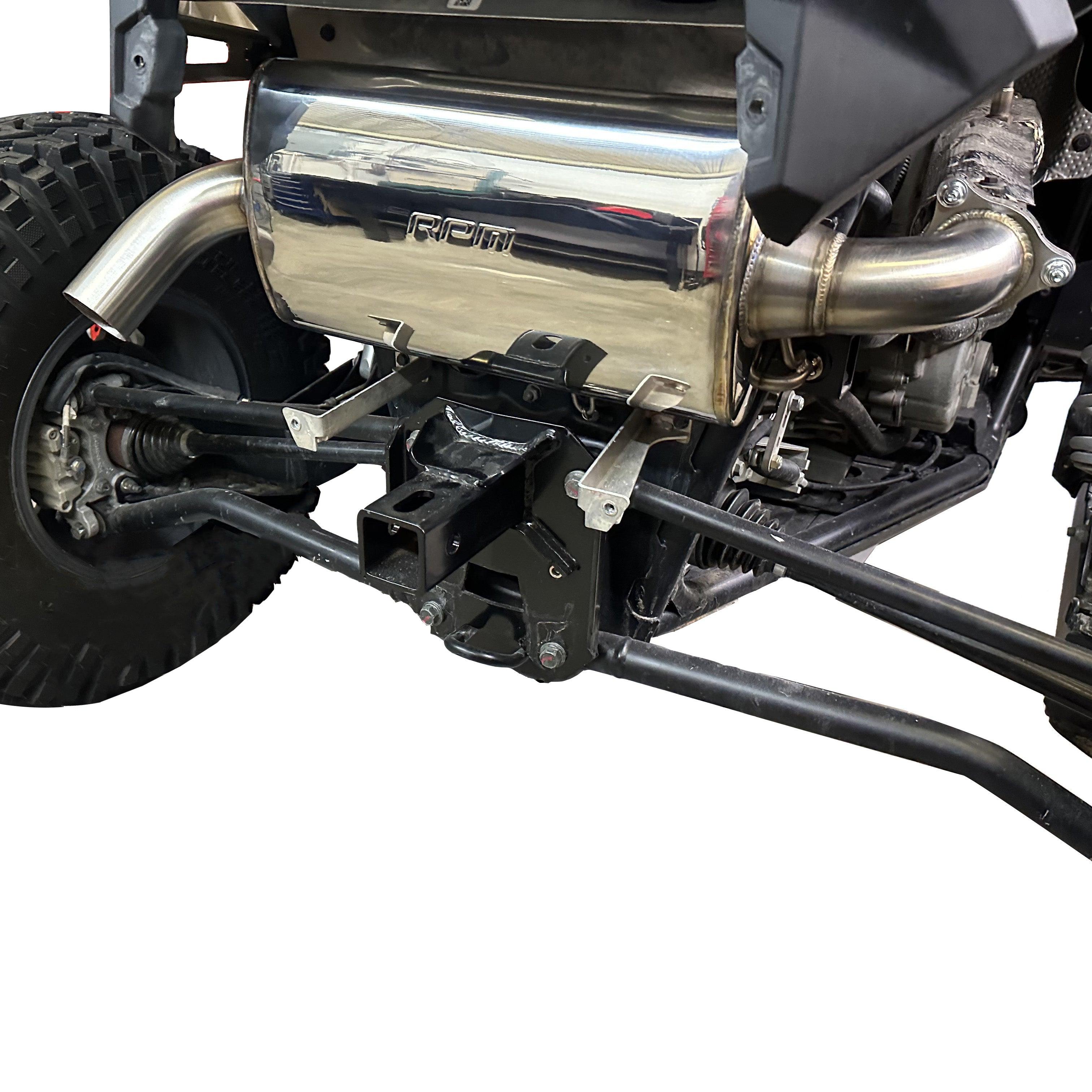 Photo of RPM SXS RPM 2020-2025 Polaris RZR PRO XP & Turbo R / Pro S Sport Muffler, Slip-On Catless Sport Muffler by RPM SXS - Premium for UTVs / Side by Sides