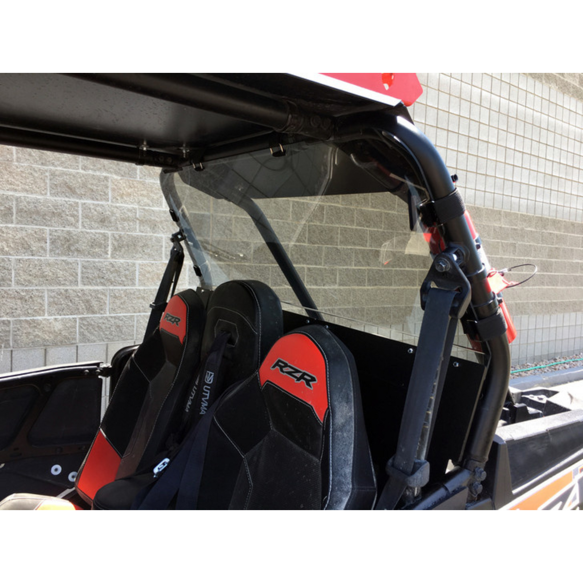 Photo of UTVZILLA Polaris RZR XP 1000 / Turbo Rear Tinted Window / Windshield Polycarbonate (2014+) by UTVZILLA - Premium Windshields for UTVs / Side by Sides