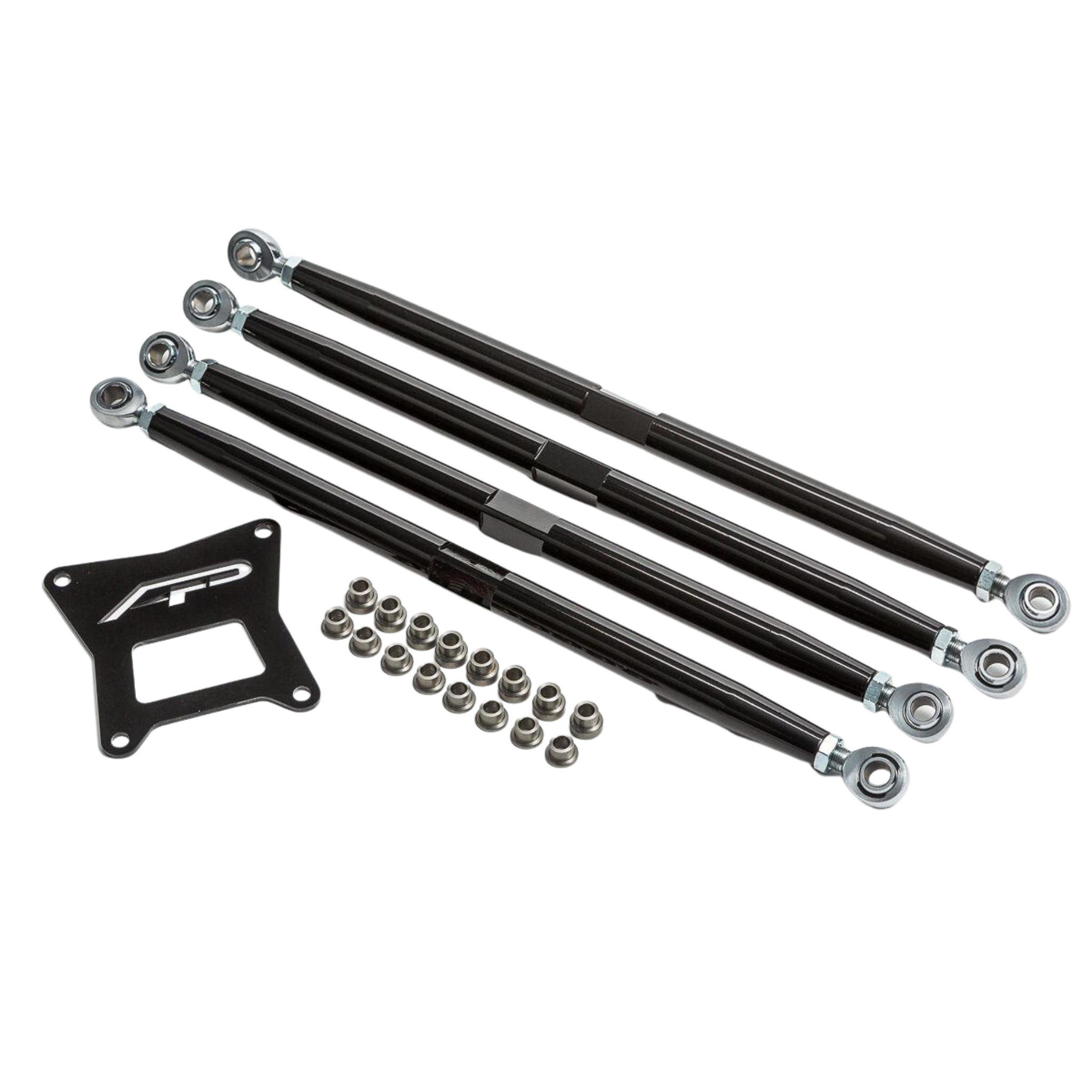 Photo of Adjustable Rear Radius Arms Black Polaris RZR 1000 | XP Turbo 2017-2021 by Agency Power - Premium Radius Rods for UTVs / Side by Sides