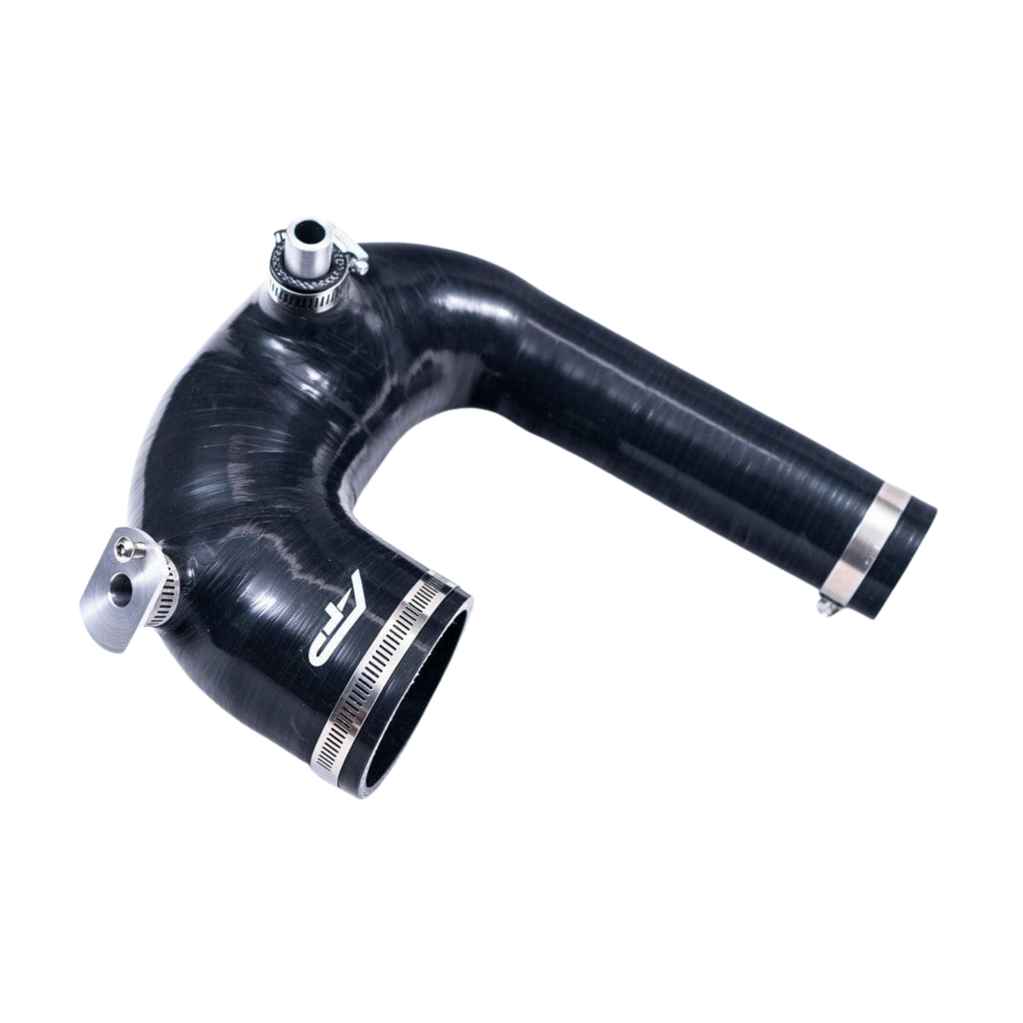Photo of Black Silicone Intake J-Tube Polaris RZR XP Turbo (2016-2022) by Agency Power - Premium Intake Systems for UTVs / Side by Sides