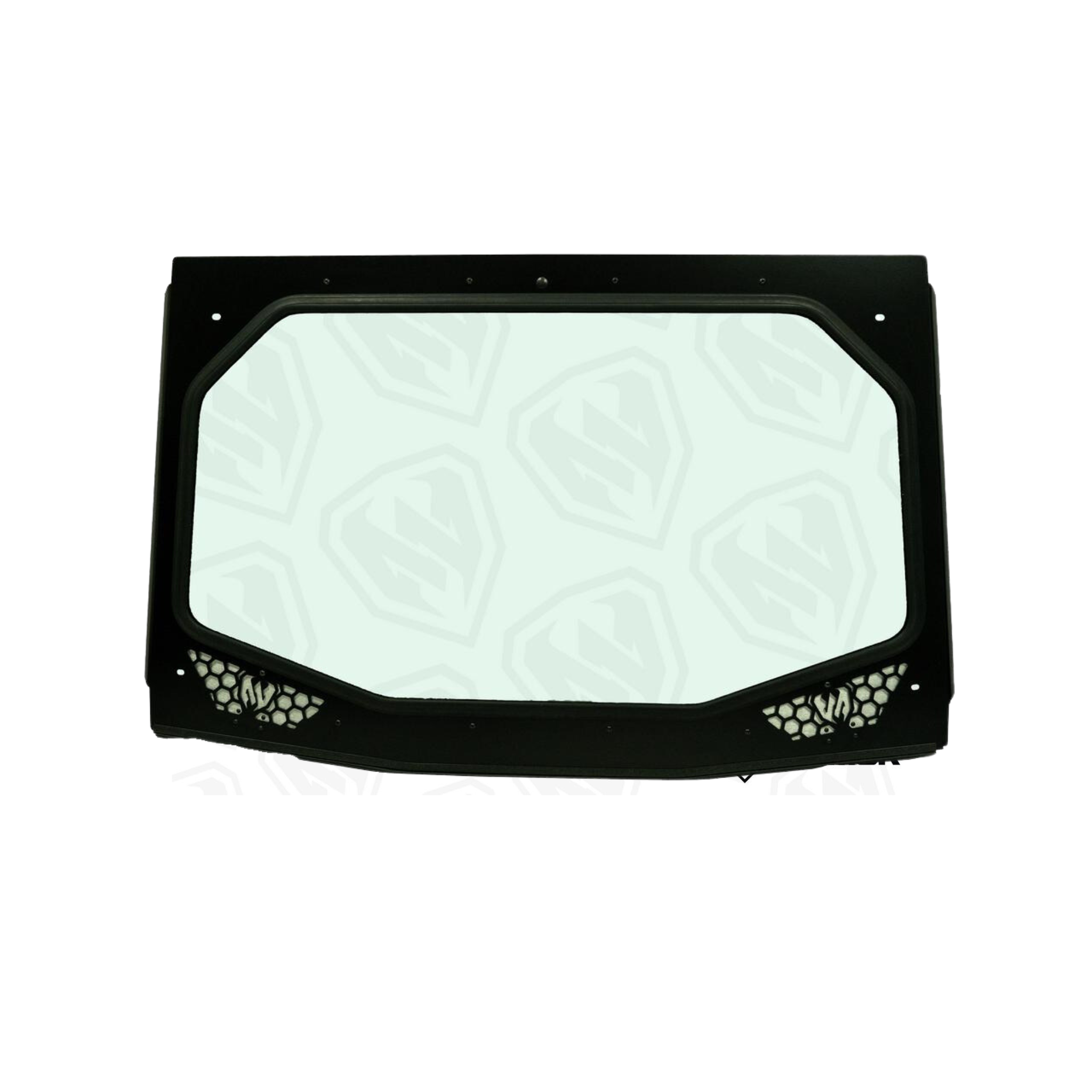 Photo of Kawasaki KRX Full Glass Windshield with Vents (2020+) by Moto Armor - Premium Windshields for UTVs / Side by Sides