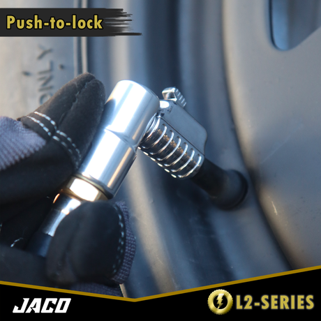 Photo of Lightning™ L2-Series Tire Air Chuck - 1/4" F-NPT by JACO - Premium Air Chuck for UTVs / Side by Sides