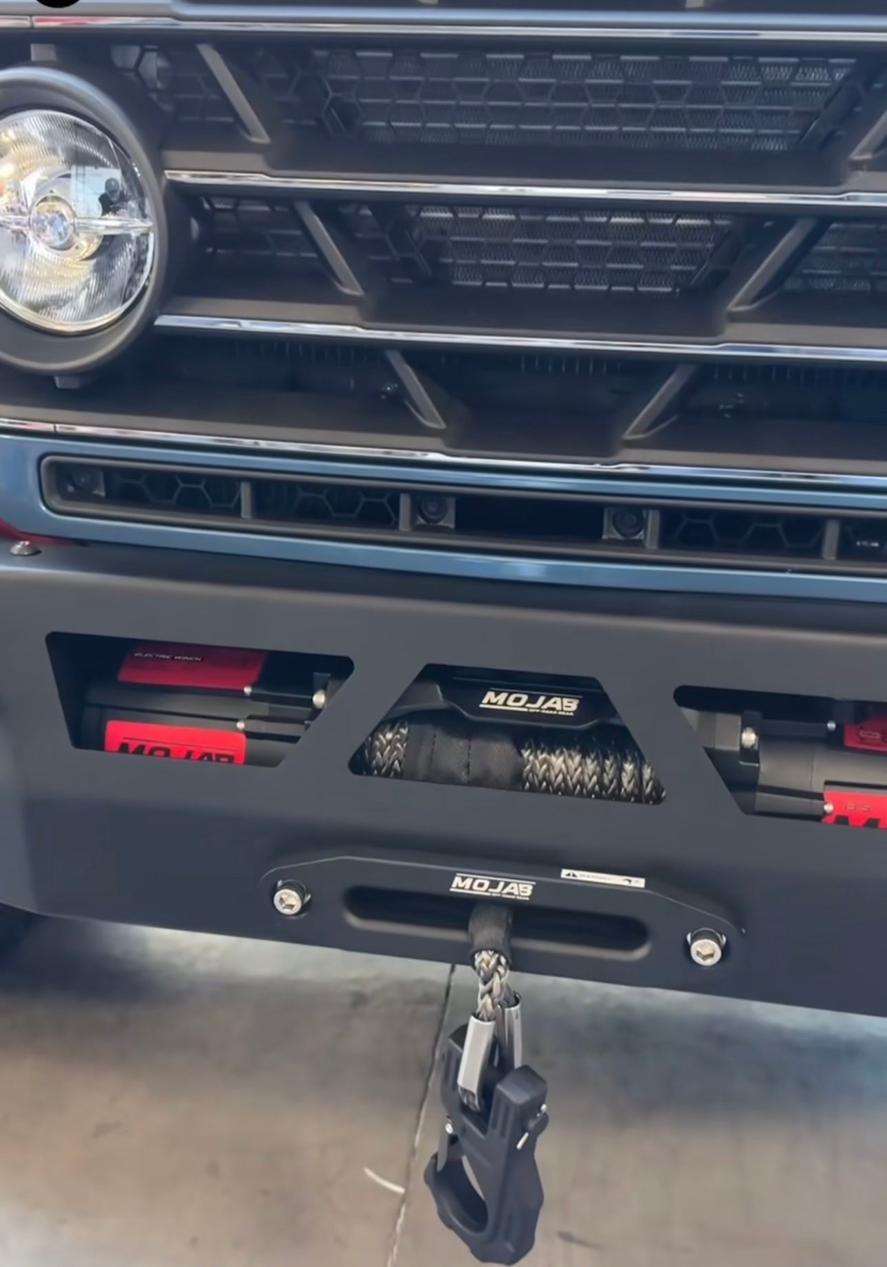 Photo of MO13.5 Series Electric Winch by MOJAB OFFROAD - Premium Winches & Winch Mounts for UTVs / Side by Sides