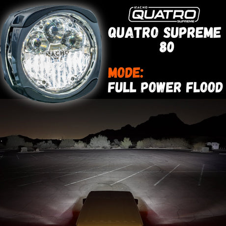 Photo of NACHO Quatro by Nacho Offroad Lighting - Premium Lighting for UTVs / Side by Sides