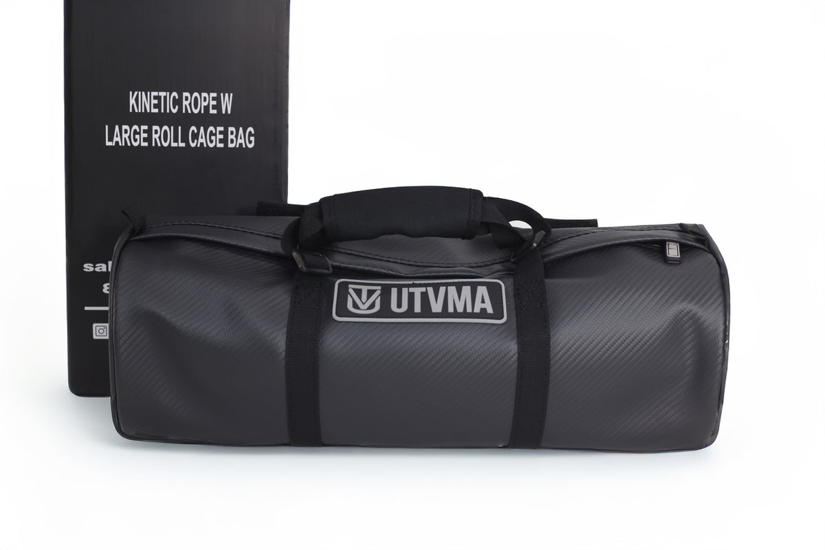 Photo of Kinetic Recovery Rope With Heavy Duty Roll Cage Bag by UTV Mountain Accessories - Premium for UTVs / Side by Sides