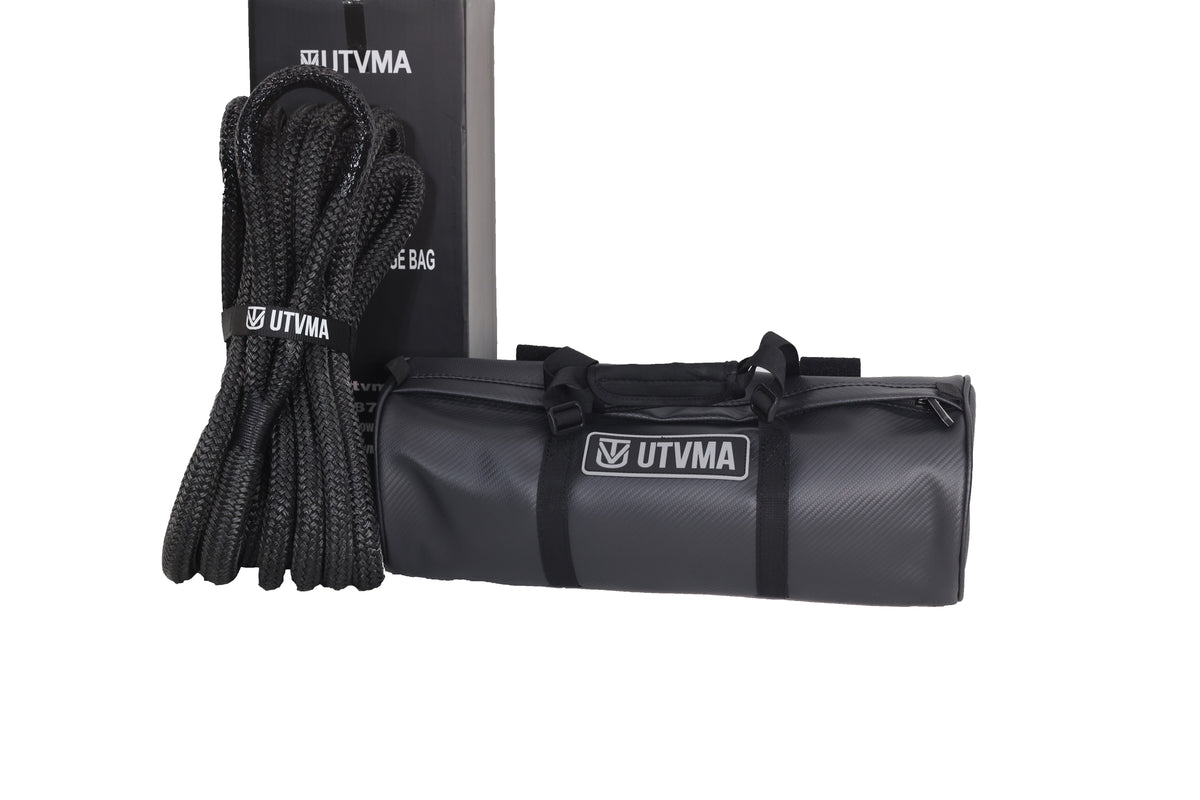 Photo of Kinetic Recovery Rope With Heavy Duty Roll Cage Bag by UTV Mountain Accessories - Premium for UTVs / Side by Sides
