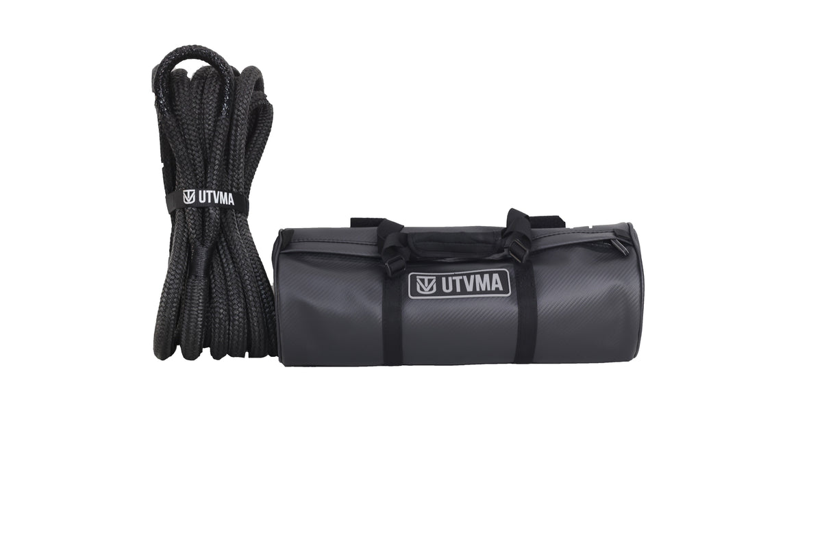 Photo of Kinetic Recovery Rope With Heavy Duty Roll Cage Bag by UTV Mountain Accessories - Premium for UTVs / Side by Sides