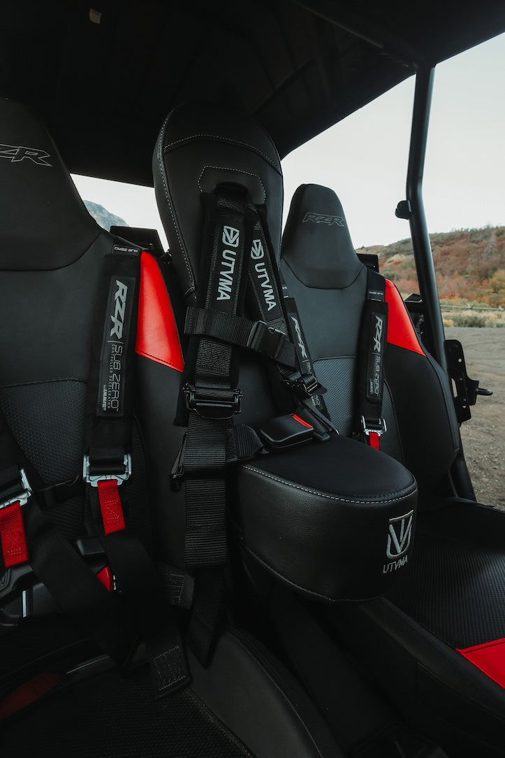 Photo of 2024+ RZR 1000 FRONT Bump Seat by UTV Mountain Accessories - Premium Bump Seats for UTVs / Side by Sides