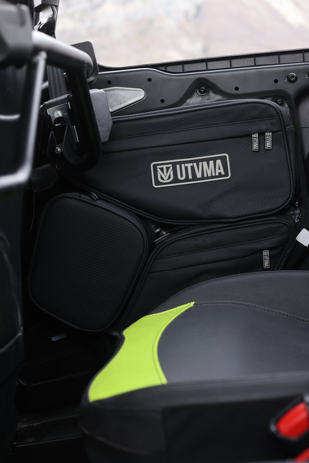 RZR 1000 XP/ XP S Rear Door Bag Set - Weatherproof Storage + Knee Pad (2024+)