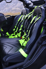 Photo of Maverick X3 Rear Bench Seat W Harnesses (2017-2025) by UTV Mountain Accessories - Premium Seats & Accessories for UTVs / Side by Sides